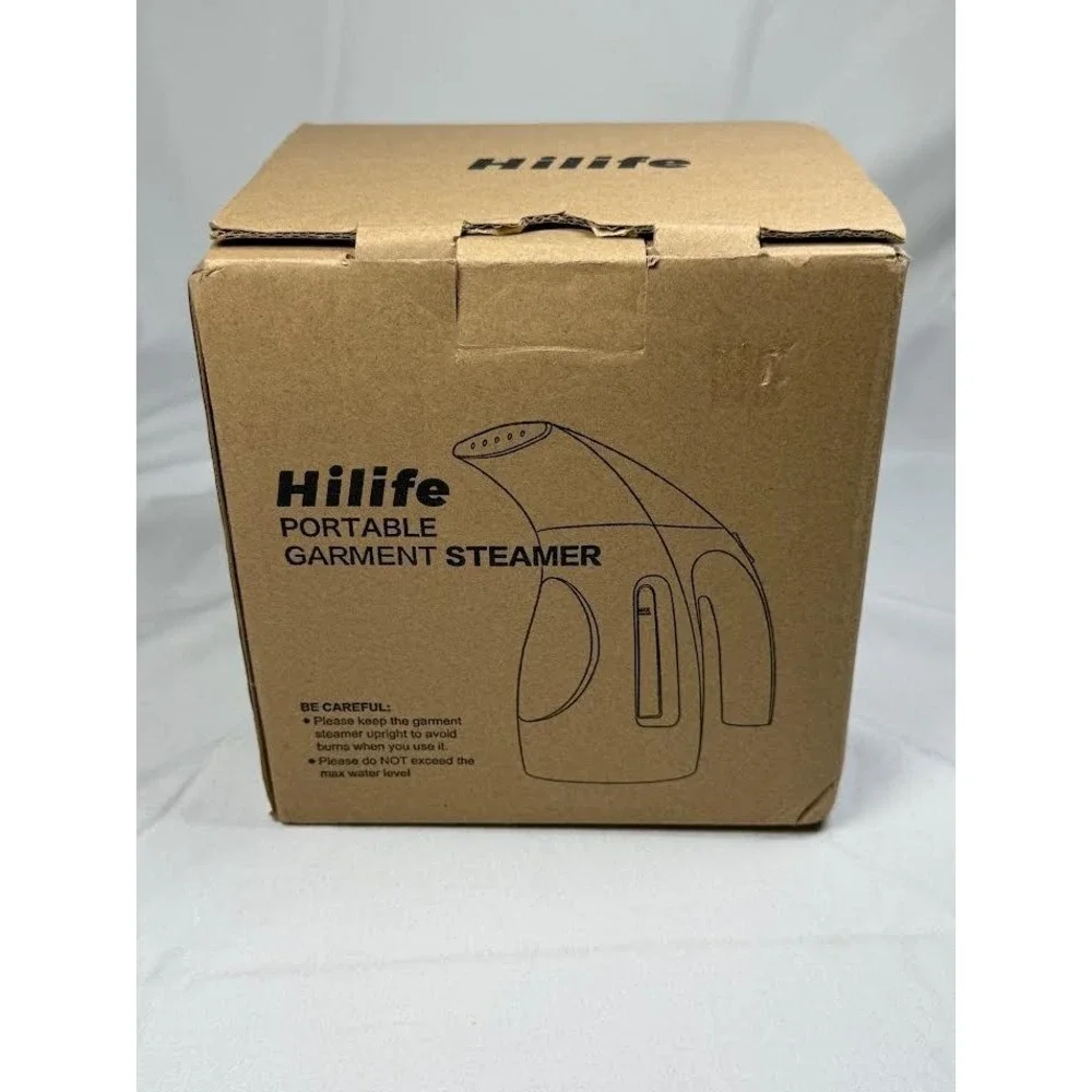Hilife HL7 Mini Travel Handheld Garment Steamer Clothing - New Open Box
